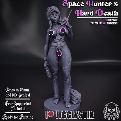 Space Bounty Hunter x Death Harder Crossover By JigglyStix