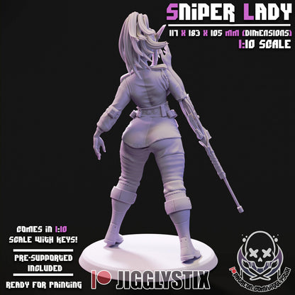 Sniper Lady By JigglyStix