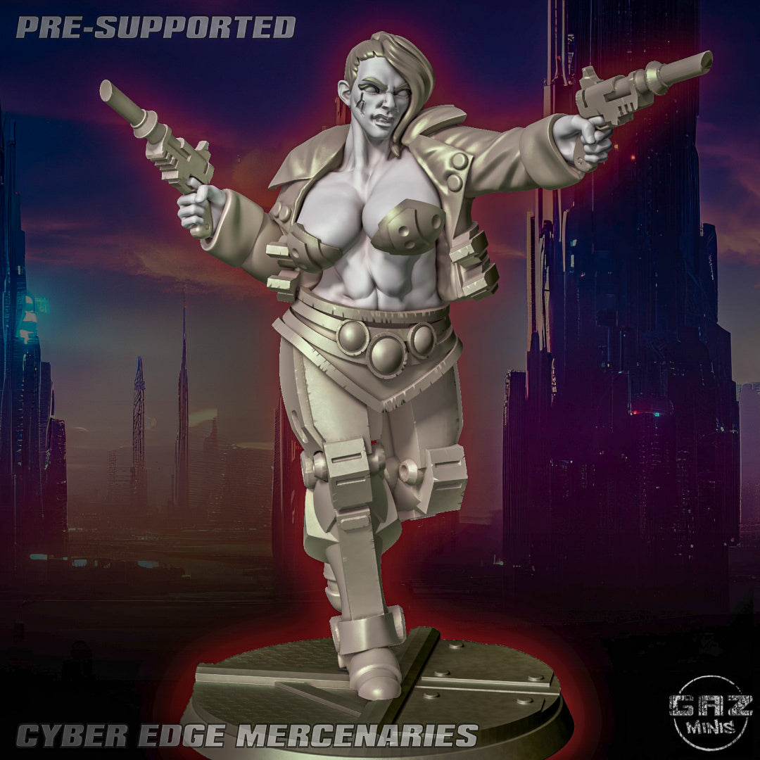 Dorlio - Cyber Edge Mercenary by Gaz Minis