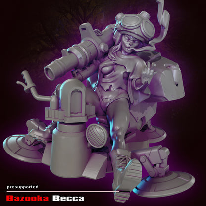Bazooka Becca by Gaz Minis