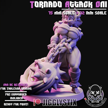 Tornado Attack Oni By JigglyStix
