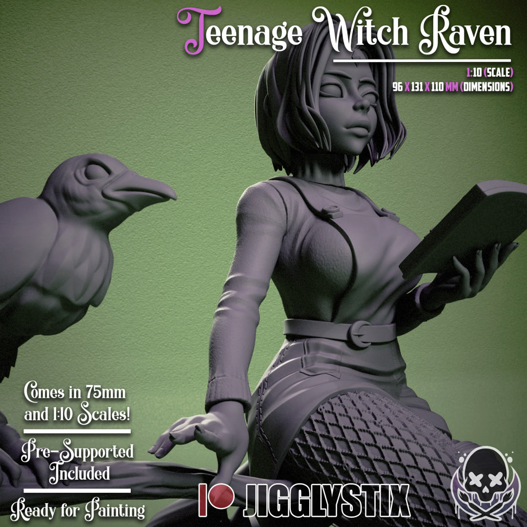 (18+) Raven the Teenage Witch By JigglyStix